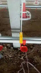 Nipple Drinking System Broilers Poultry Drinking Line 50mm-250mm Tube
