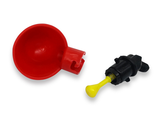 पशु फार्म उपकरण स्वचालित चिकन बर्ड कॉप पोल्ट्री पानी पीने का कटोरा प्लास्टिक चिकन चिक फाउल निपल ड्रिंकर ड्रिप 6