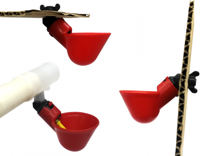 पशु फार्म उपकरण स्वचालित चिकन बर्ड कॉप पोल्ट्री पानी पीने का कटोरा प्लास्टिक चिकन चिक फाउल निपल ड्रिंकर ड्रिप 7